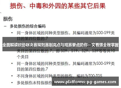 全面解读欧协联决赛规则赛制亮点与观赛要点助你一文看懂全程掌握